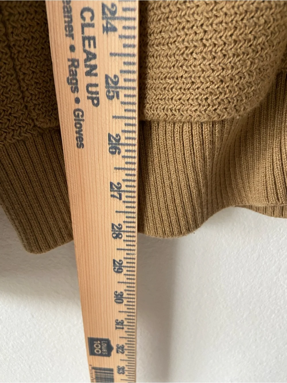 Banana Republic Men's Tan Zip Front Knit Cardigan Sweater Jacket Size M